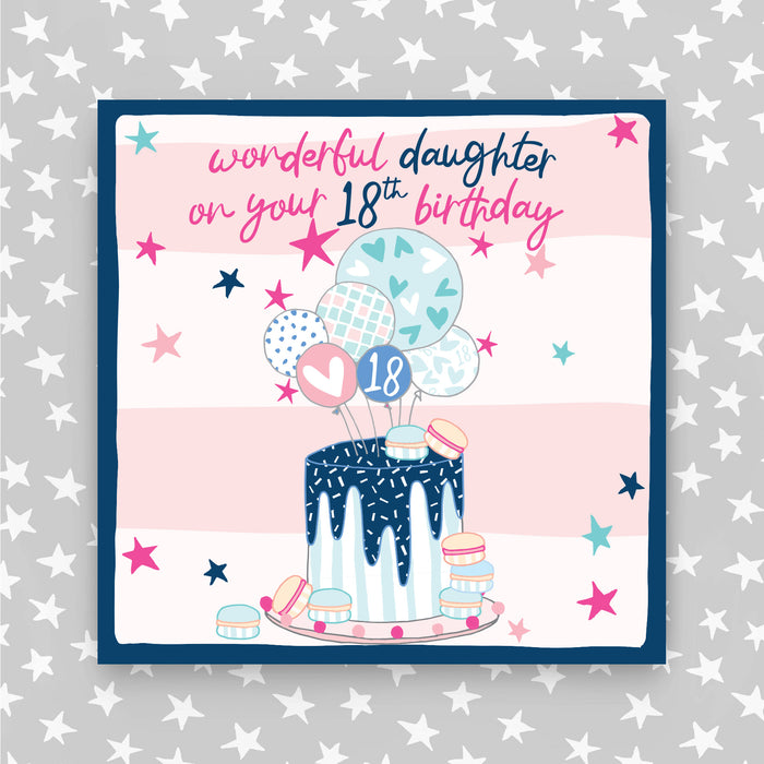 18th Birthday Greeting Card - Daughter (NPH106)