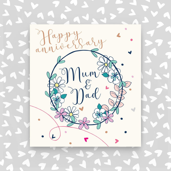 Mum And Dad Anniversary Card (A10)