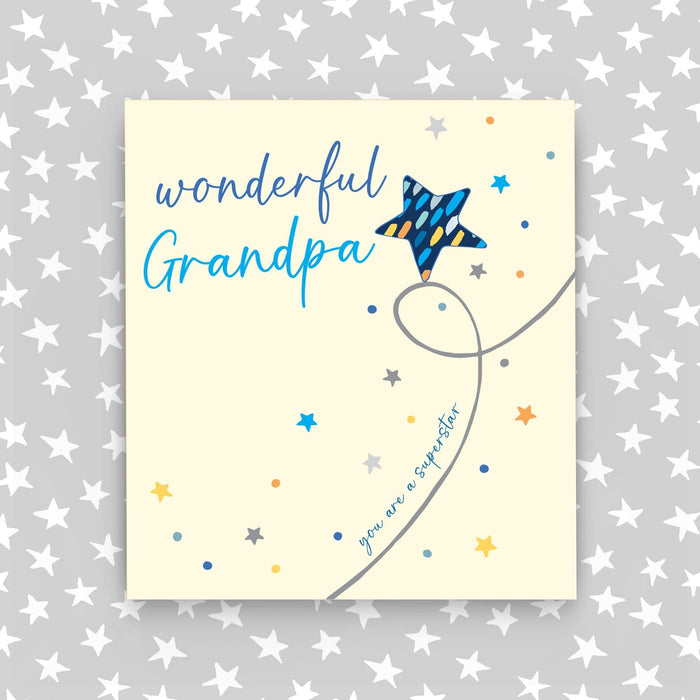Wonderful Grandpa Card - Star (A29)