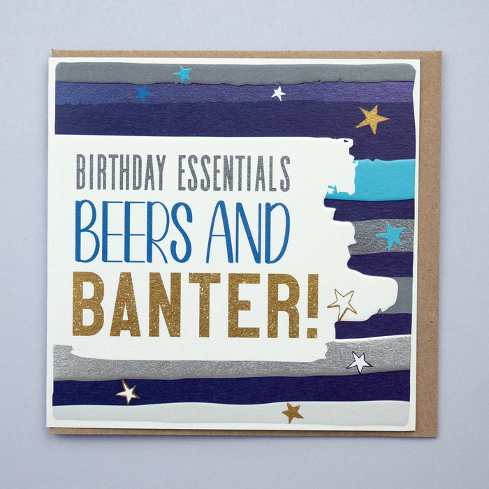 Birthday Beers and Banter, Birthday Card (BS16)