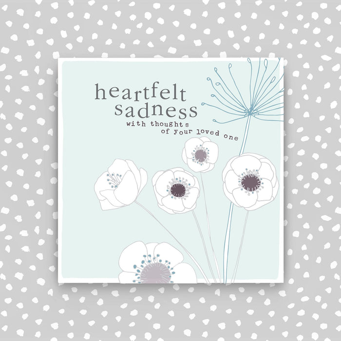 Heartfelt sadness Sympathy Card(CB02)