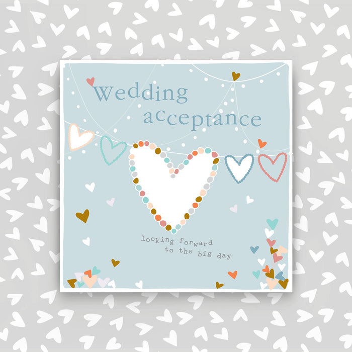 Wedding acceptance card (CB55)