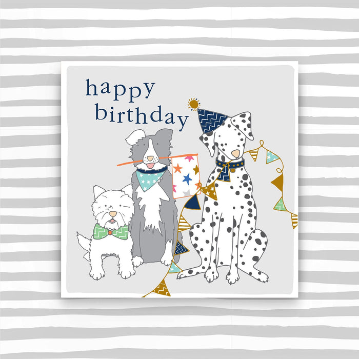 Happy Birthday card  - Dogs (CB95)