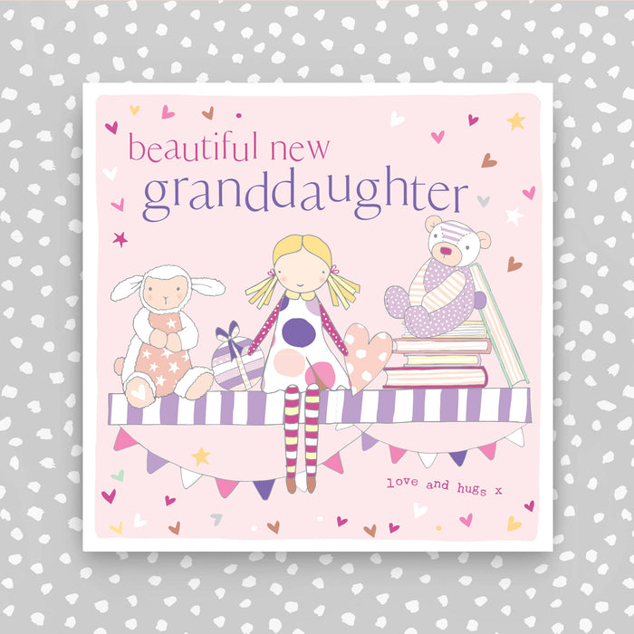 New Baby Granddaughter Card (FB206)