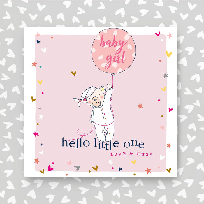 Hello Little One Baby Girl Card (GC02)