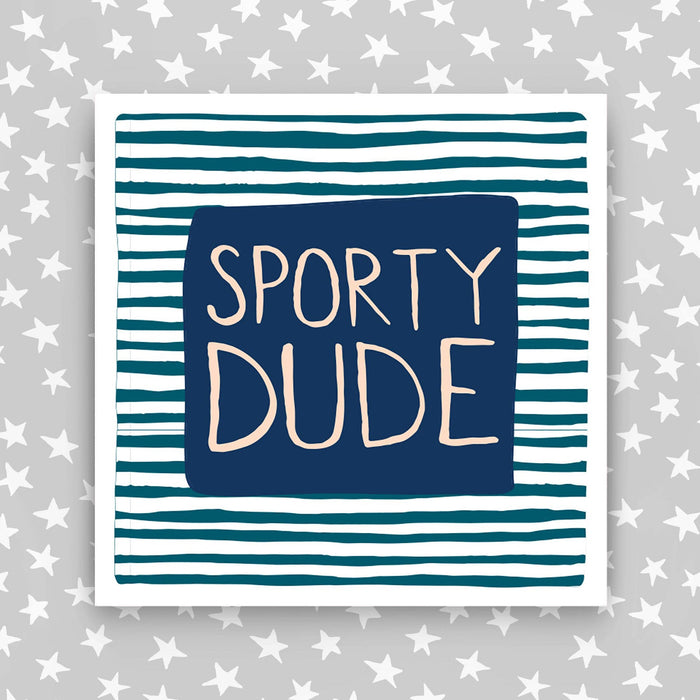 Male or female Birthday Card - Sporty Dude (IR44)