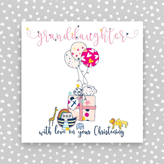 Granddaughter Christening Card NTJ119