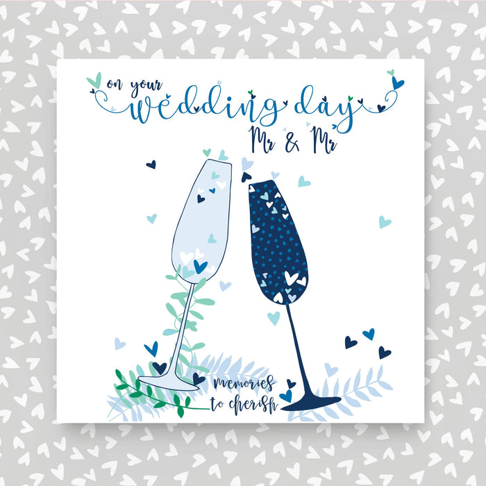Mr & Mr Wedding Day Card (NTJ130)