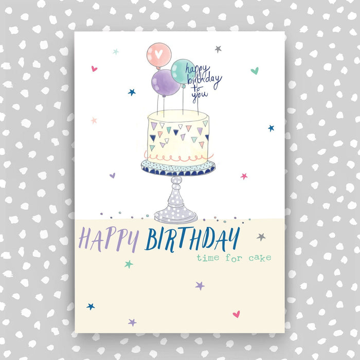 Happy Birthday Card - Time For Cake (SS35)