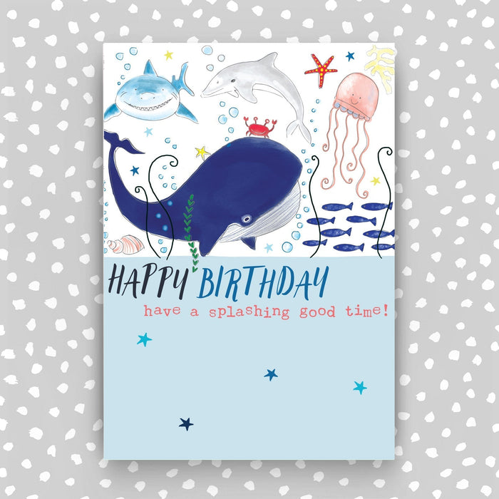 Happy Birthday Card - Sealife (SS44)