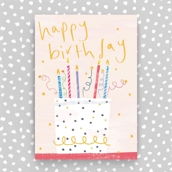 Happy Birthday Card - Cake (SUN05)