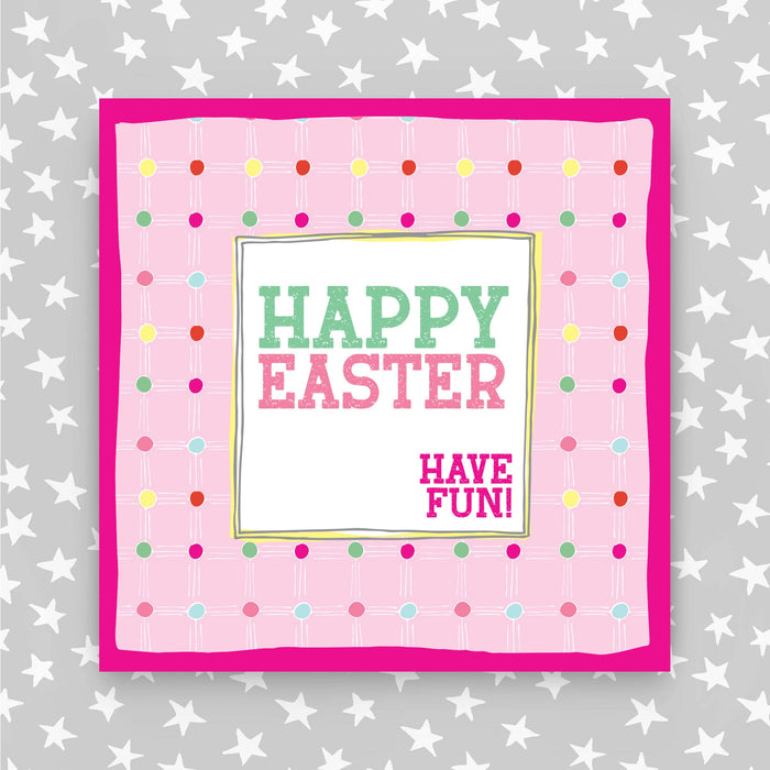 Happy Easter Card - pink (TF29)
