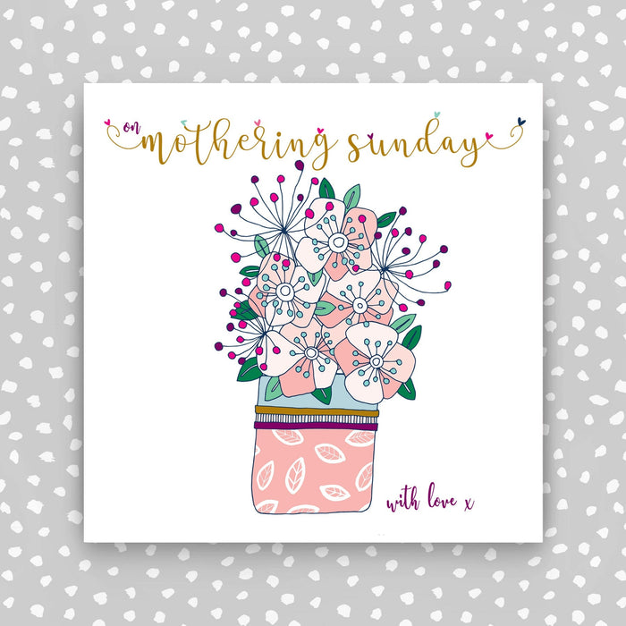 Mothering Sunday - Flower pot (TJ36)