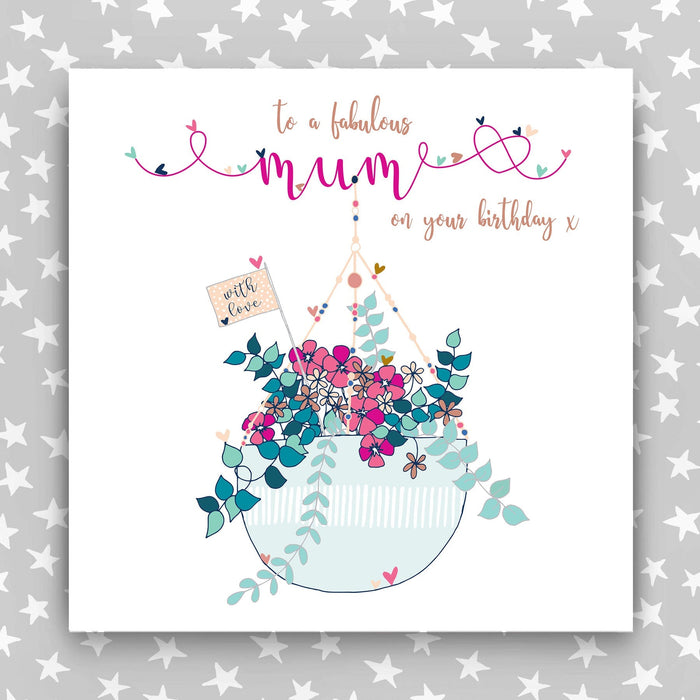 Large, Luxury Mum Birthday Card (TJP06)