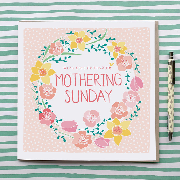 Large, Luxury Mothering Sunday Card (TJP09)