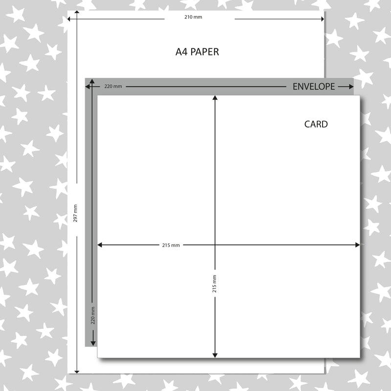 Daughter - Large Wreath Christmas Card (XGAR03)