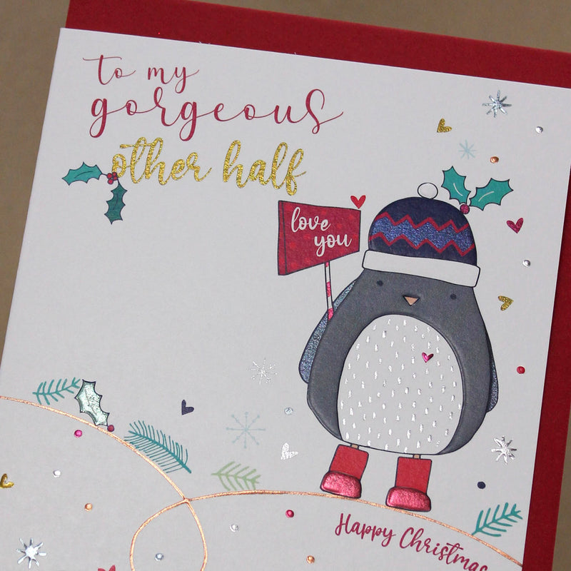 Christmas Card - To my gorgeous other half (CA04)