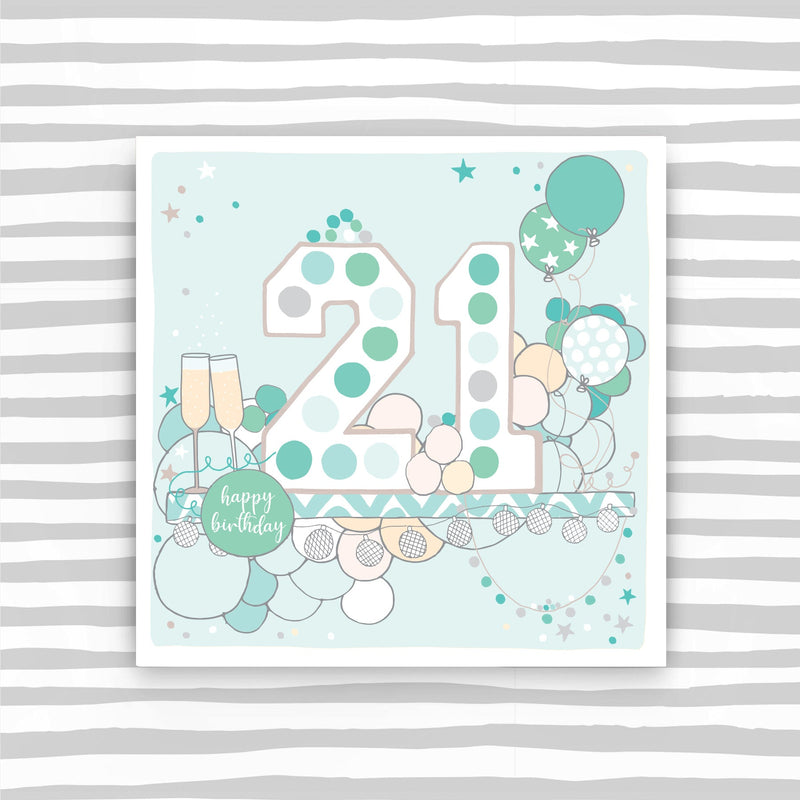 CB274 - 21st Female Birthday Card