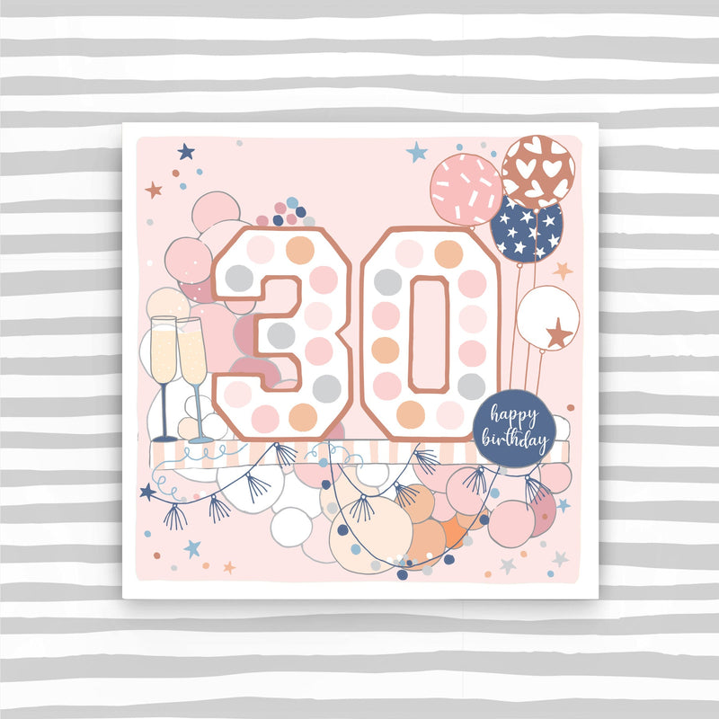 CB275 - 30th Female Birthday Card
