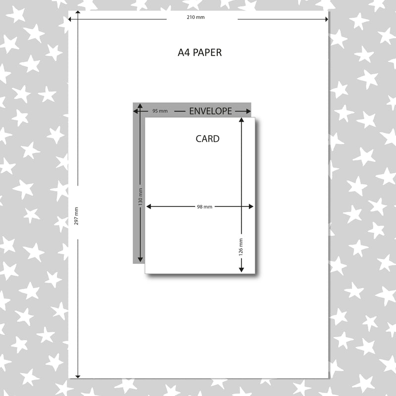 D28 - Ark on pink mini card