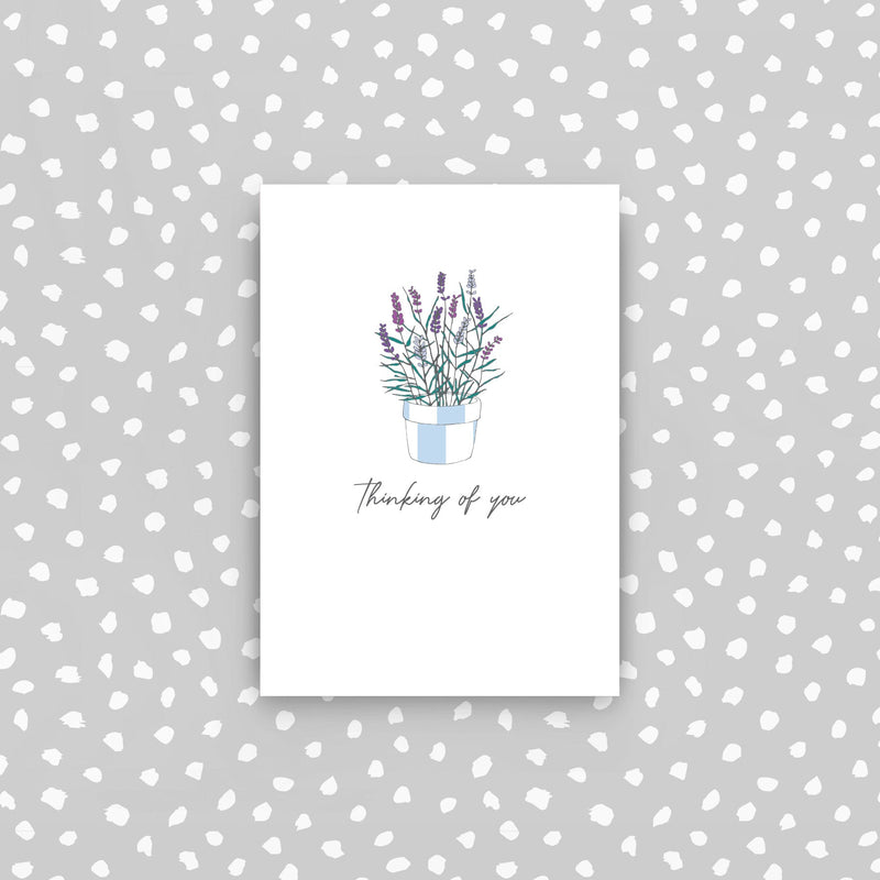 D09 - Lavender mini card
