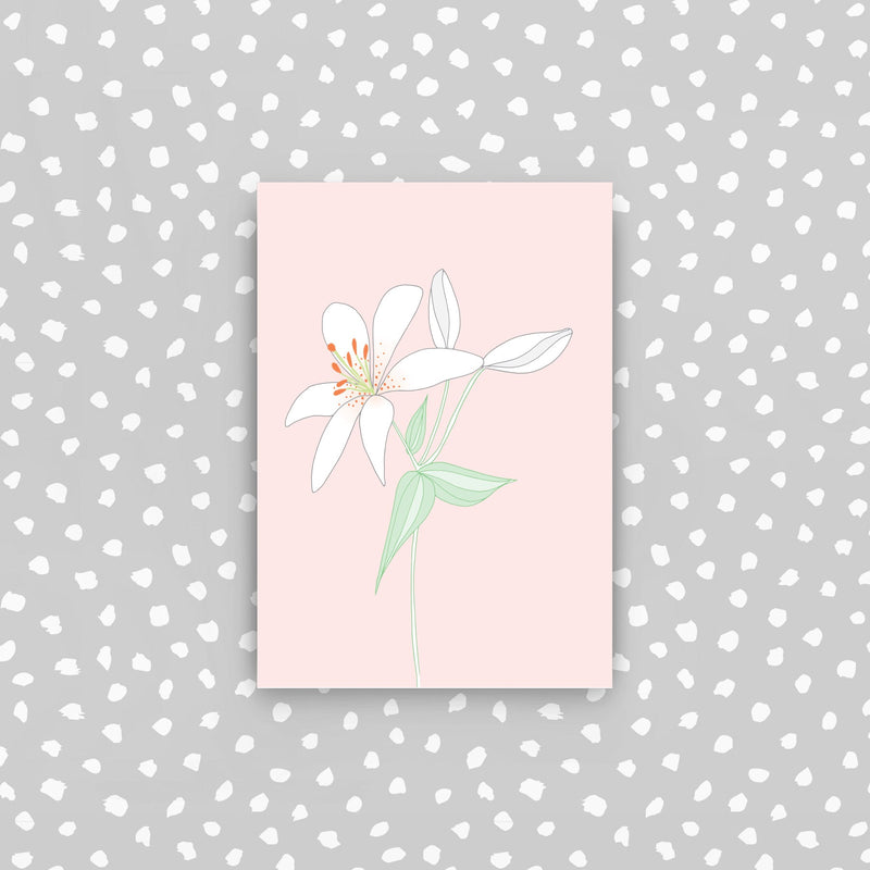 D36 - Lily mini card