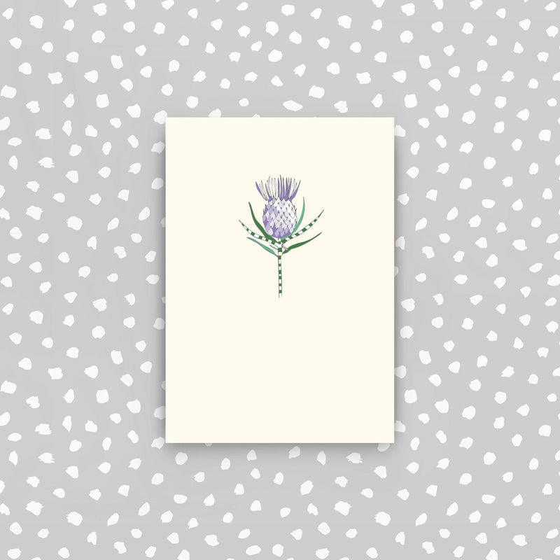 D50 - Thistle mini card
