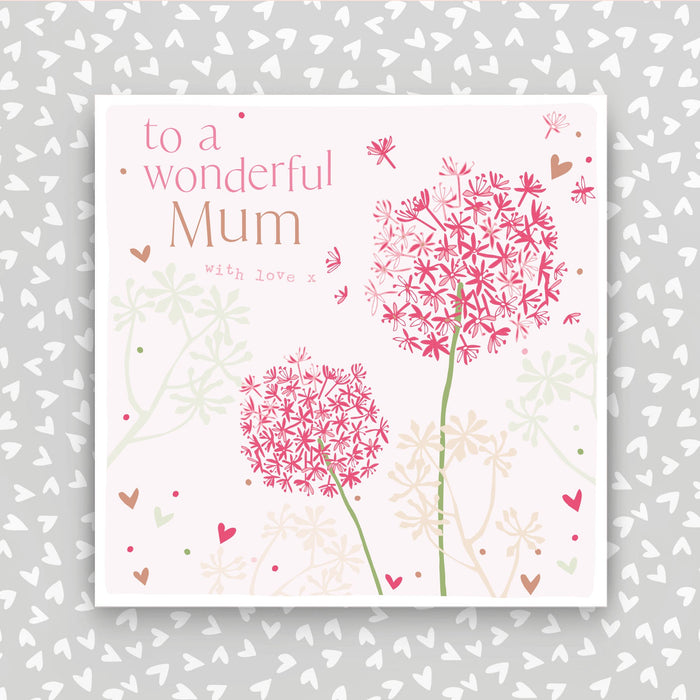 To a wonderful Mum Greeting Card (FB250)