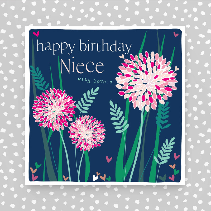 Happy Birthday Niece with love Greeting Card (FB271)