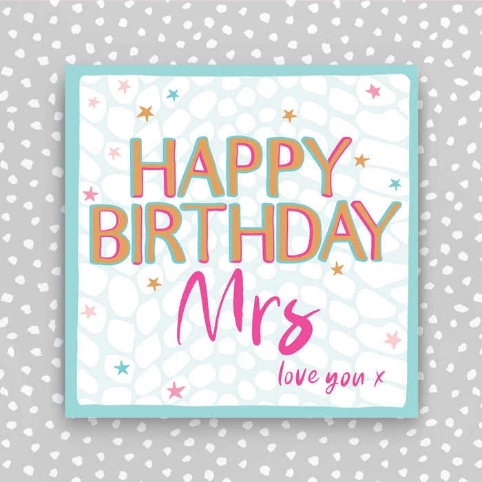 Happy Birthday Mrs (HH88)