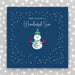Happy Christmas to my Wonderful Son - Large greeting card (LGR05)