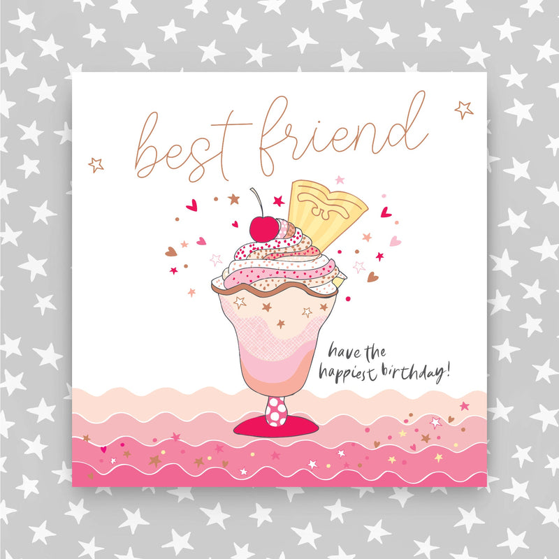 Happy Birthday Best Friend Greeting Card (MA13)