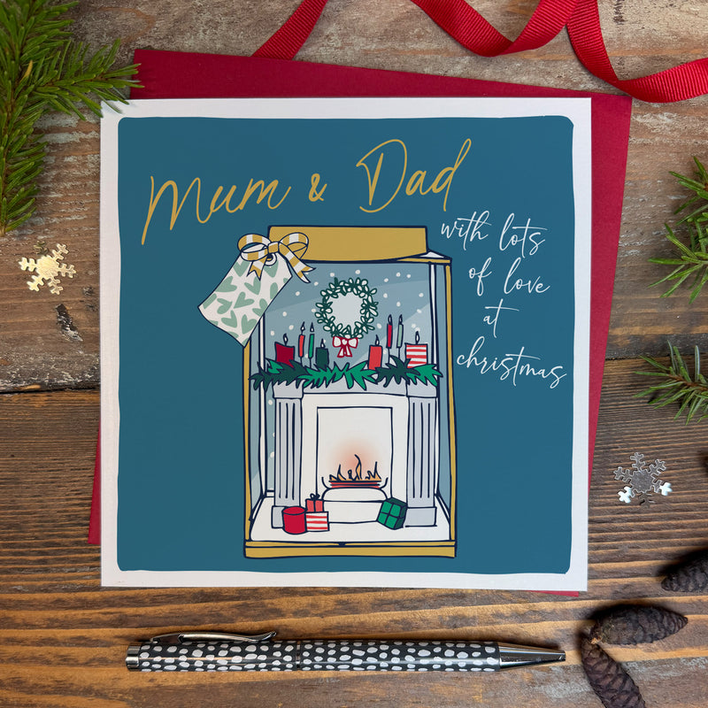 Mum & Dad - with lots of love at Christmas (MC01)