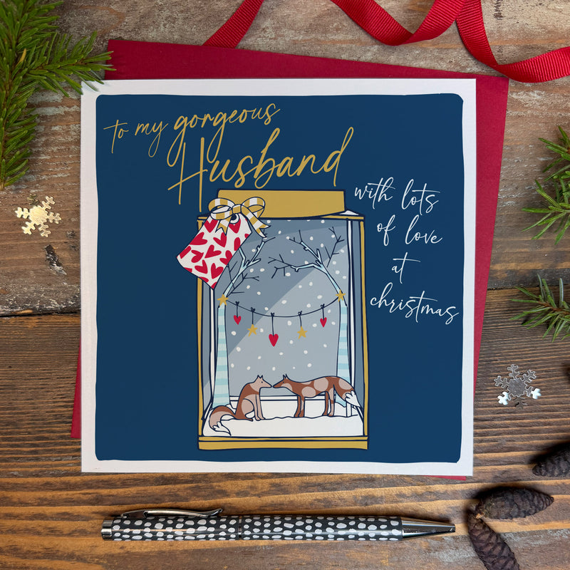 To my Gorgeous Husband - with lots of love at Christmas (MC04)