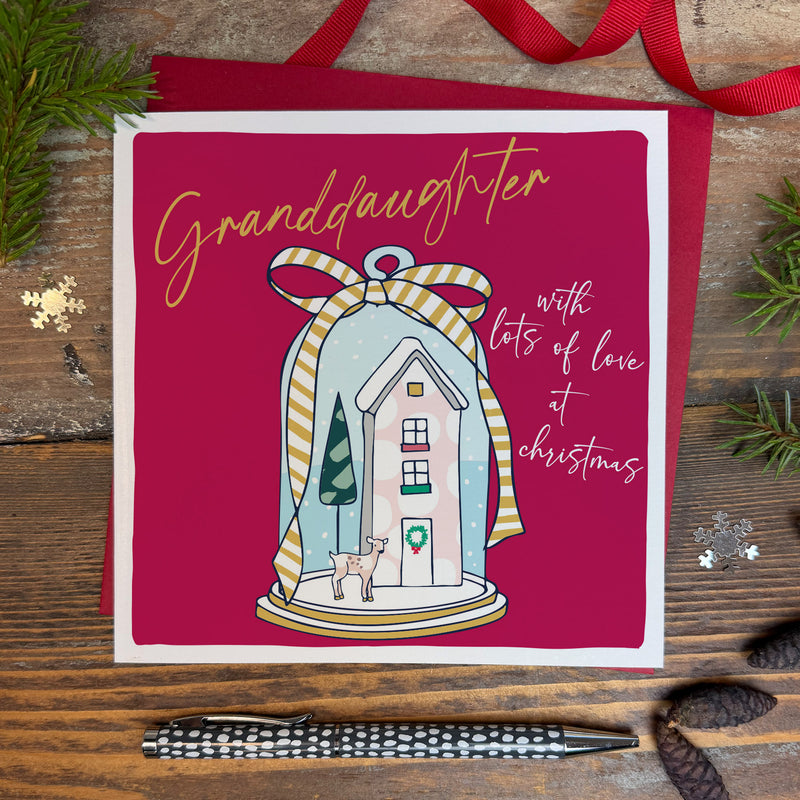 Granddaughter - with lots of love at Christmas (MC12)