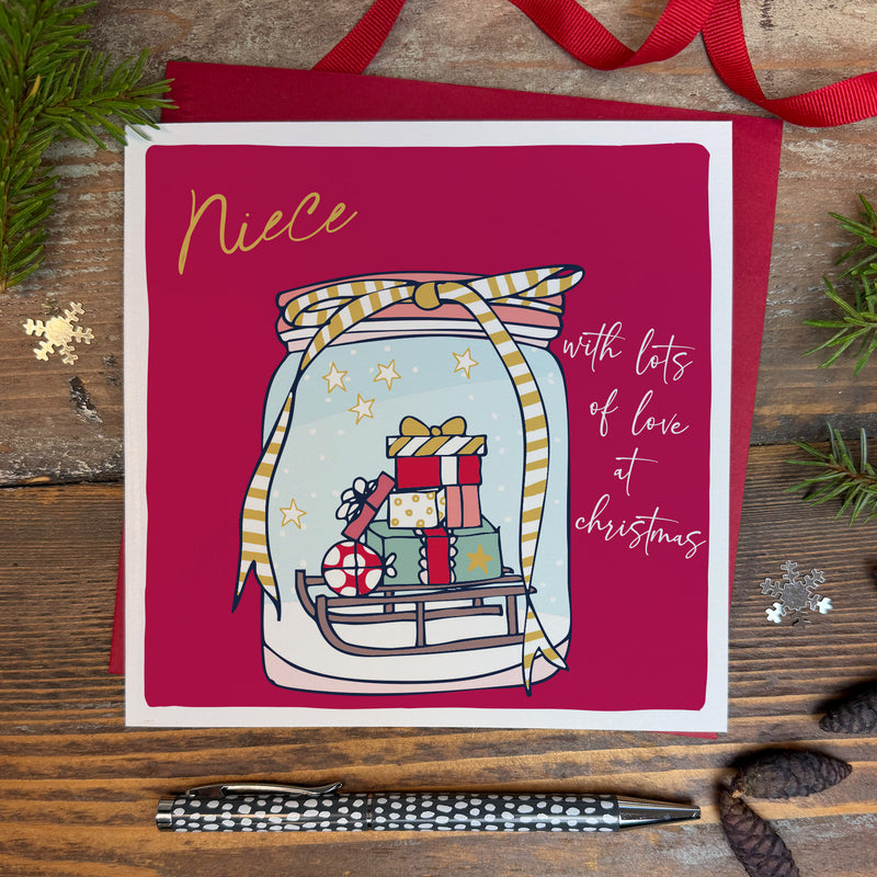 Niece - with lots of love at Christmas (MC16)
