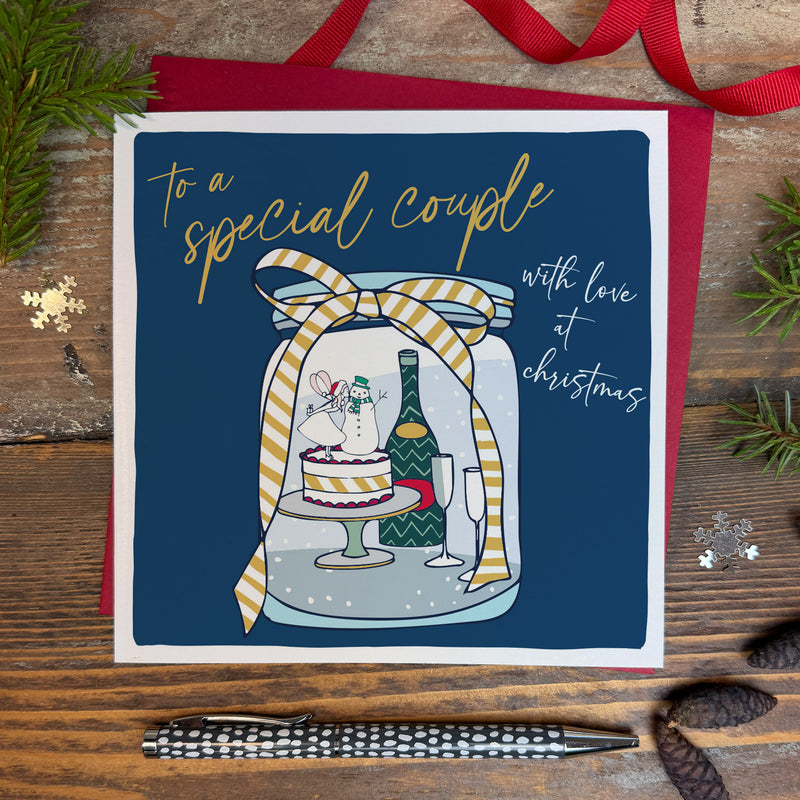 To a special couple - with love at Christmas (MC18)