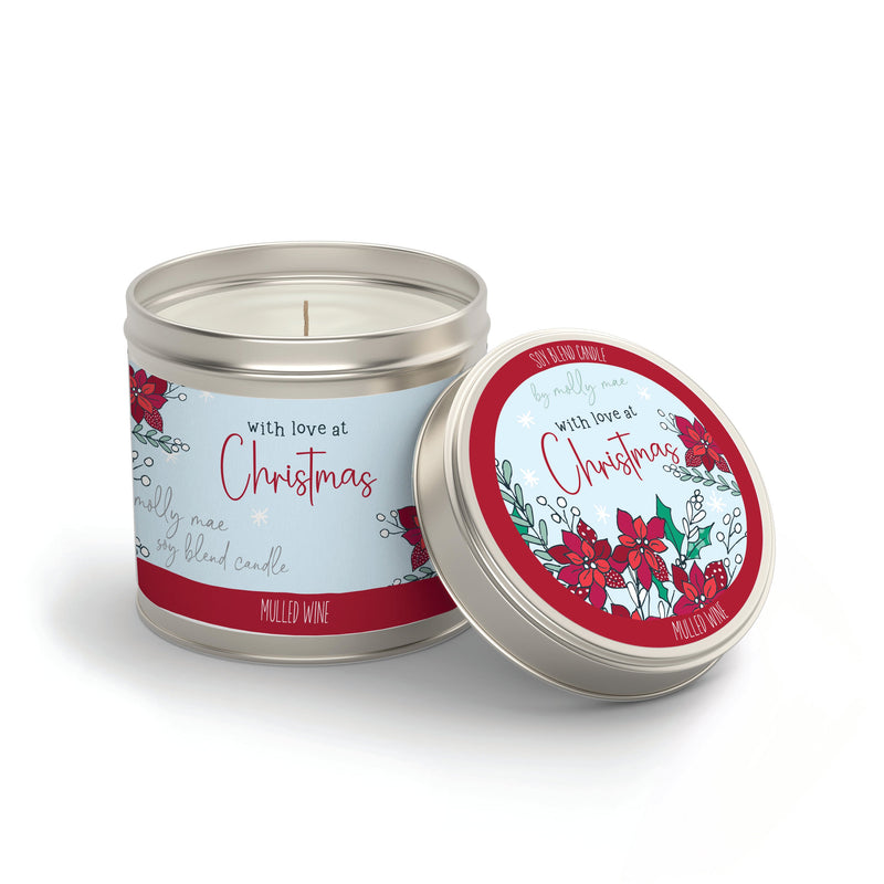 With love at Christmas - Mulled Wine Scented Candle (MMCAN20)