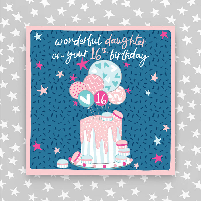 16th Birthday Greeting Card - Daughter (NPH100)