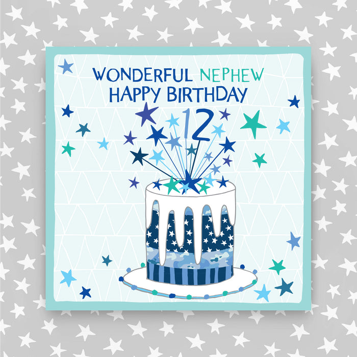12th Birthday Greeting Card - Nephew (NPH36)