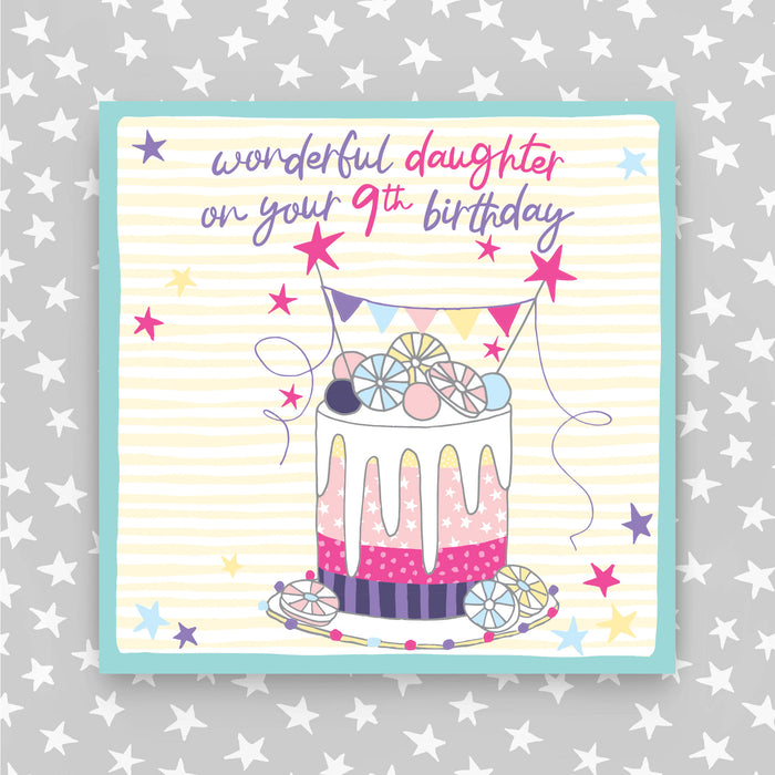 9th Birthday Greeting Card - Daughter (NPH79)