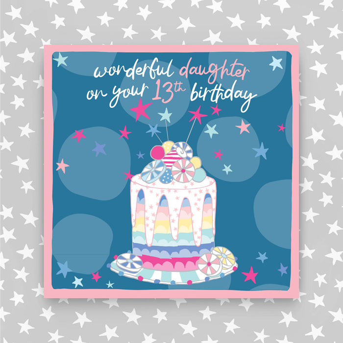 13th Birthday Greeting Card - Daughter (NPH91)