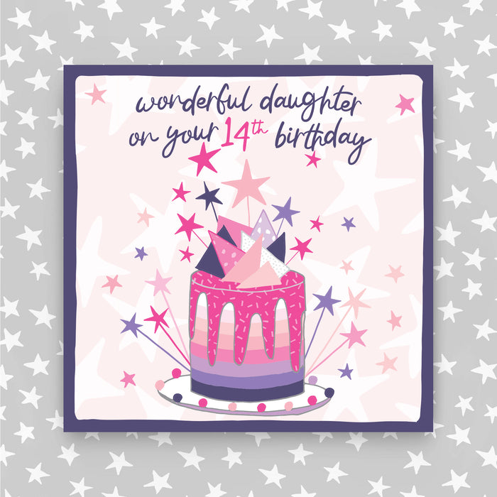 14th Birthday Greeting Card - Daughter (NPH94)