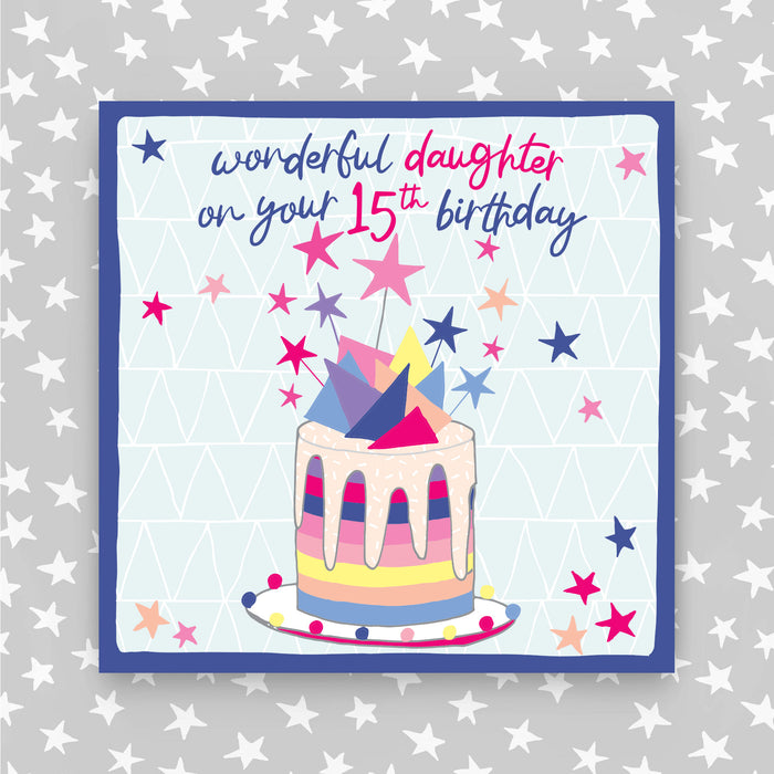 15th Birthday Greeting Card - Daughter (NPH97)