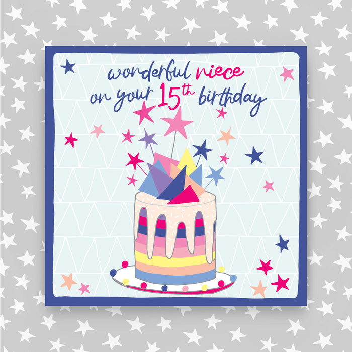 15th Birthday Greeting Card - Niece (NPH99)