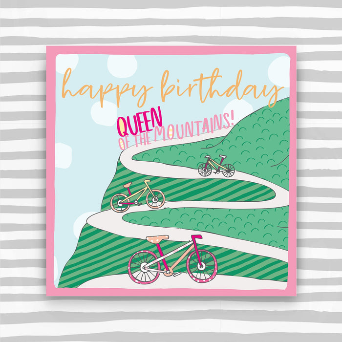 Women's Cycling - Happy Birthday Greeting Card (OC25)
