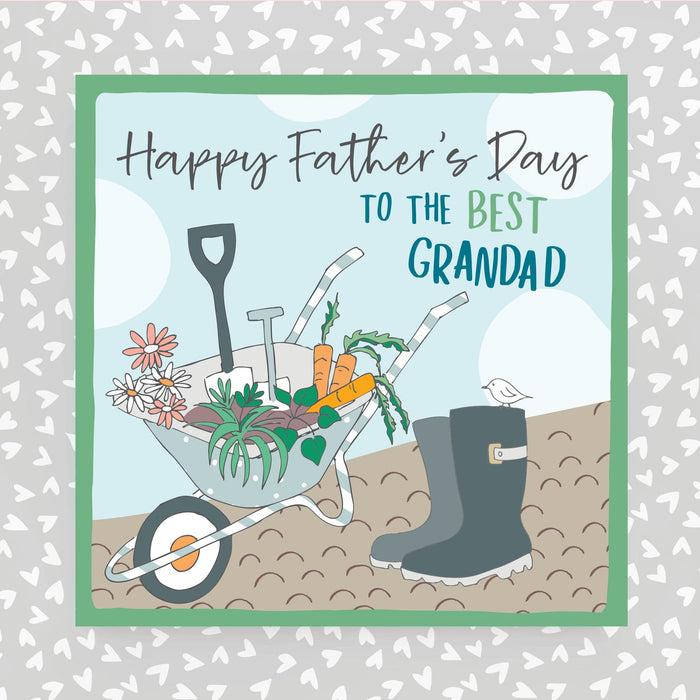 Happy Father's Day to the best Grandad Greeting Card (OC55)