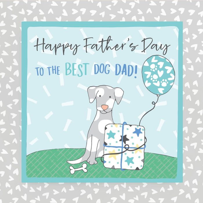 Happy Father's Day Greeting Card - To the Best Dog Dad! (OC57)