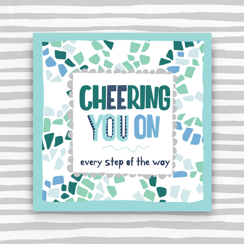 Cheering you on Greeting Card  (TF147)