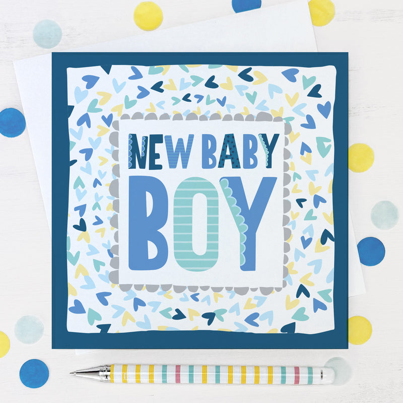 New baby boy Greeting Card (TF161)